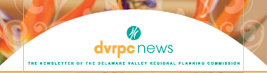 Header for the DVRPC News newsletter Vol 30 Issue 4