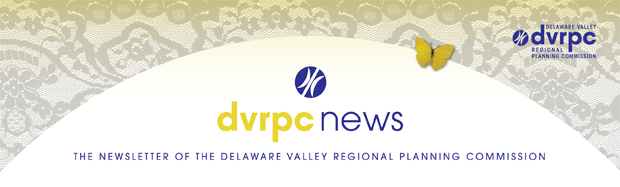 Header for the DVRPC News newsletter Vol 31 Issue 1